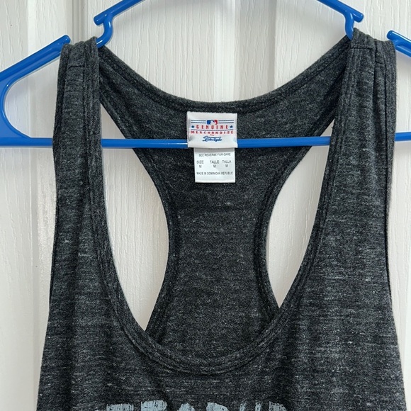Genuine Merchandise Gray Racerback Tank - Picture 3 of 6
